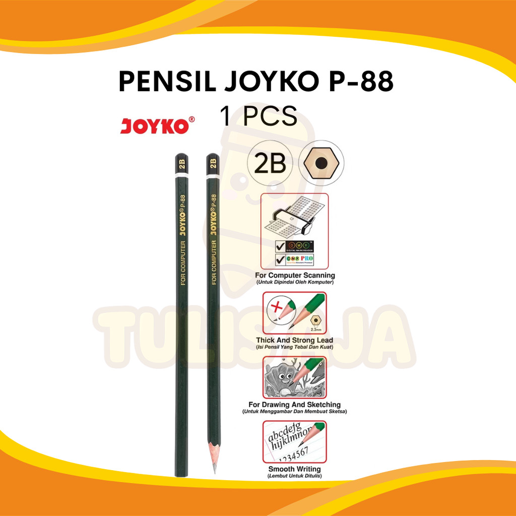 

PENSIL 2B JOYKO P-88 PER PCS