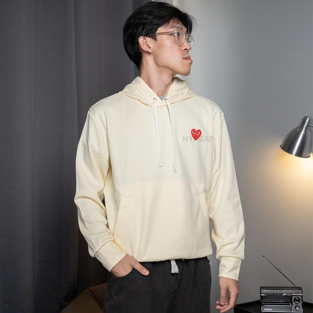 CDG Comme des Garcons PLAY Play Red Heart Hoodie Authentic / Hoodie CDG Original