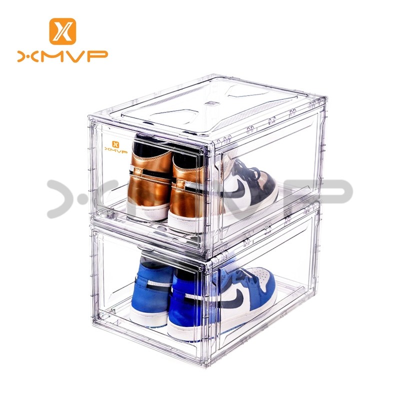 SIRAMPING   XMVP Kotak Sepatu Transparan Akrilik