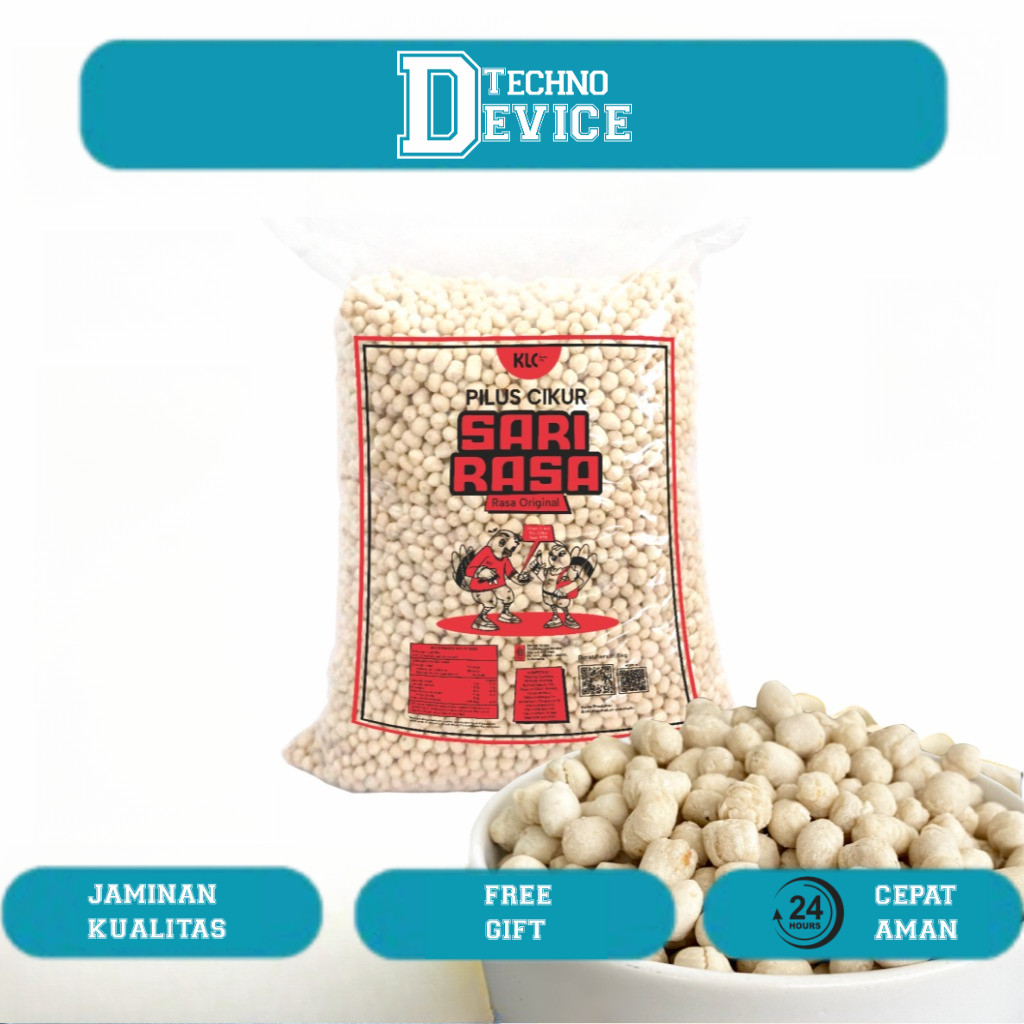 

Pilus Cikur / Kencur 5kg Sari Rasa KLC Food Co. Snack / Makanan Ringan Murah