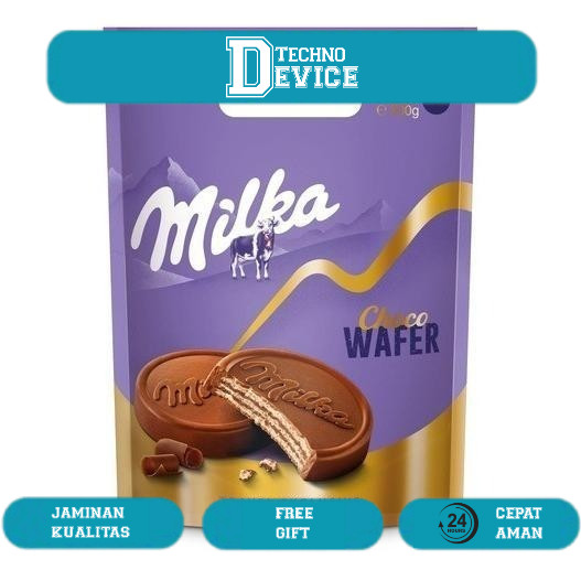 

Milka Choco Wafer Pouch 300gr isi 10 pcs