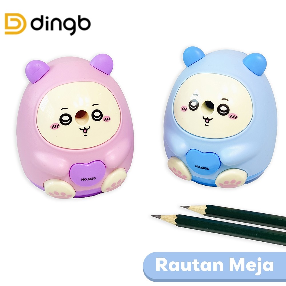 

DINGB Sharpener Rautan Serutan Putar Dingb (Fat Dundun, Butter Bear, DLL)