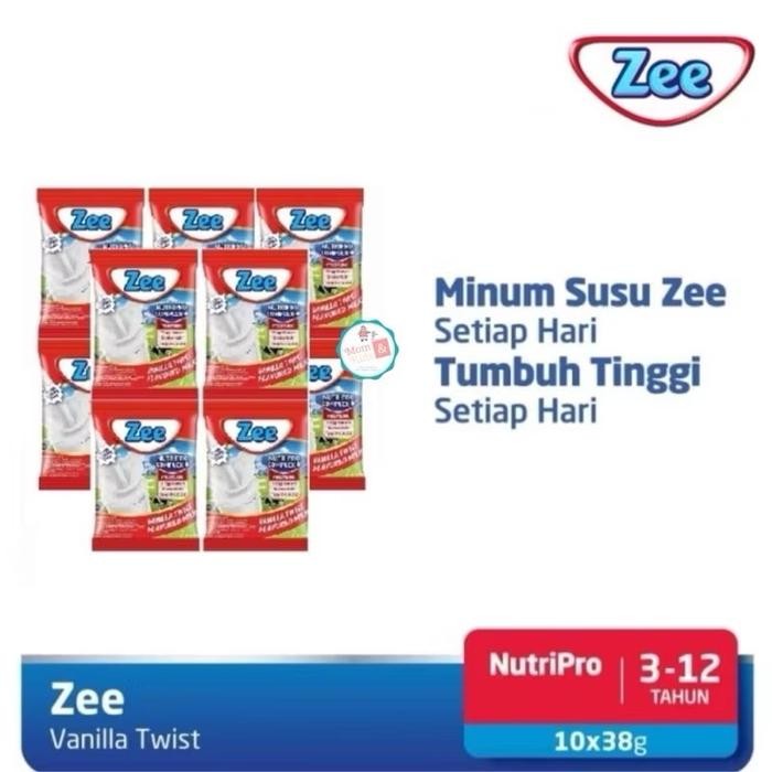 

Best Seller ZEE SUSU BUBUK COKLAT VANILA SACHET RENCENG (10x38g) | ZEE SACHET BAG Milk Dairy - ZEE SACHET VANILA