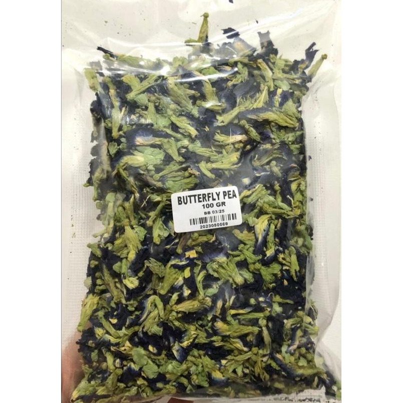 

Teh Bunga Telang / Teh Telang / Butterfly Pea Tea / Butterfly Pea Loose Tea / Dried Butterfly Pea 100gr