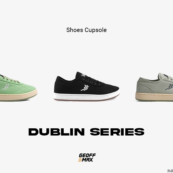 Sepatu Geoff Max - Dublin Series /  Sepatu Pria Wanita / Sneakers Unisex Original