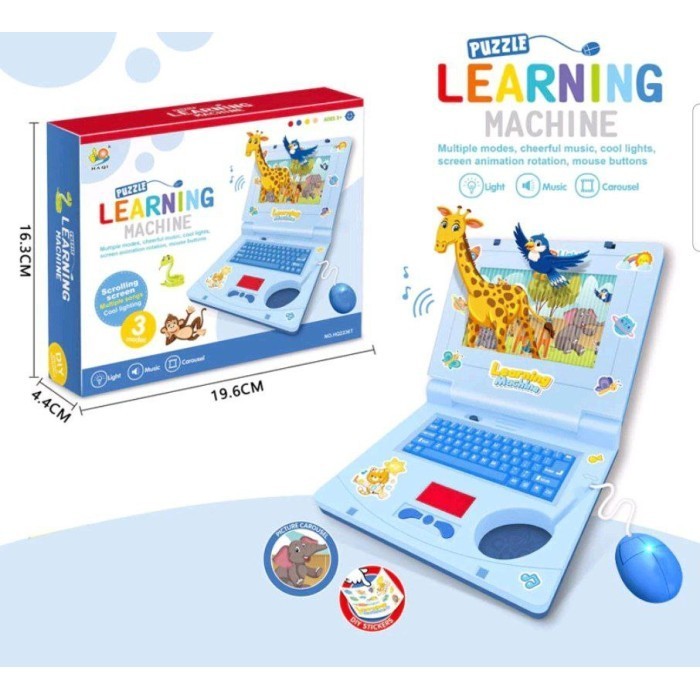 KIDS LAPTOP Mini laptop karakter plz