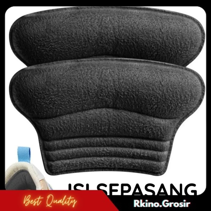 ⭐QUALITY⭐ PREMIUM INSOLE GANJALAN SEPATU ANAK KEBESARAN SOL TUMIT SEPATU ANAK  Hitam