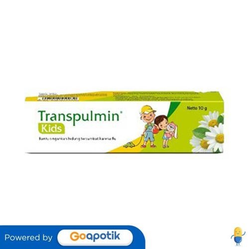 Transpulmin Kids Tube 10 Gram