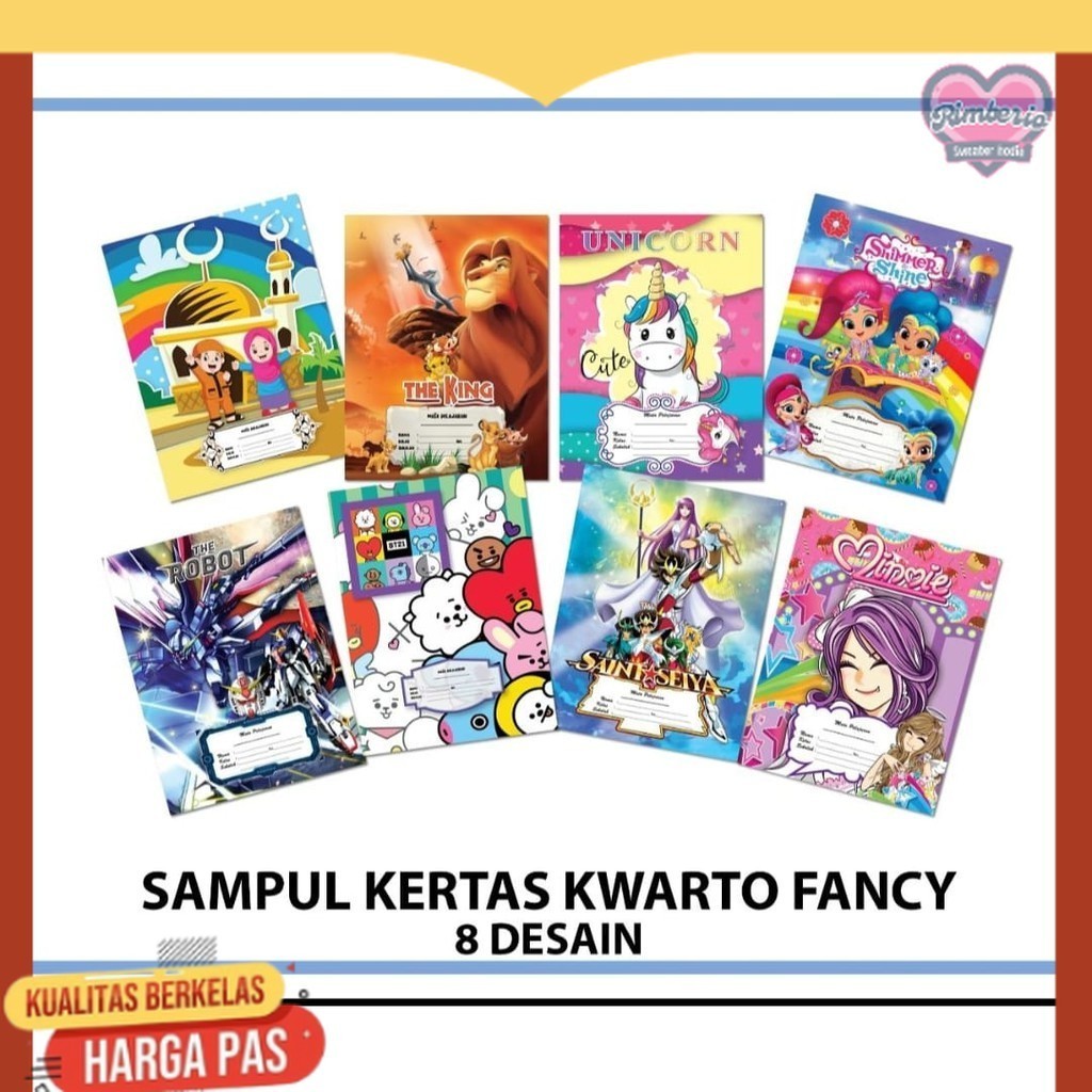 

SAMPUL BUKU TULIS KARAKTER KARTUN UKURAN KWARTO ISI 20 LEMBAR