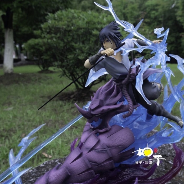 (Baca Deskripsi) Figure Naruto - Sasuke Susanoo Bow Indra's Arrow Battle Ver.