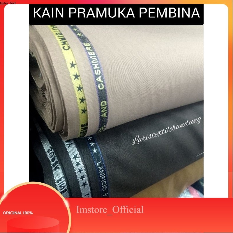 KAIN PRAMUKA KAIN PEMBINA/KAIN GURU/KATUN LEMBUT