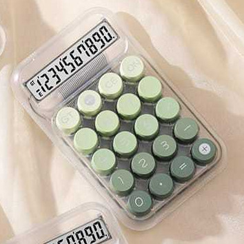 

mg Kalkulator Tenaga Besar 12 Dit Tampilan HD Calculator Model Transparan KINCIZEN 819 KINCIZEN-819
