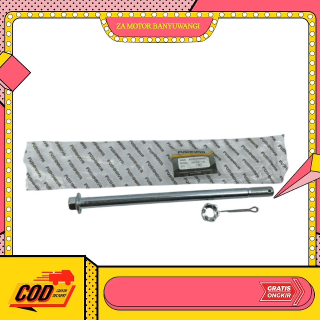 As Roda Depan Motor Satria FU 150 Onderdil motor