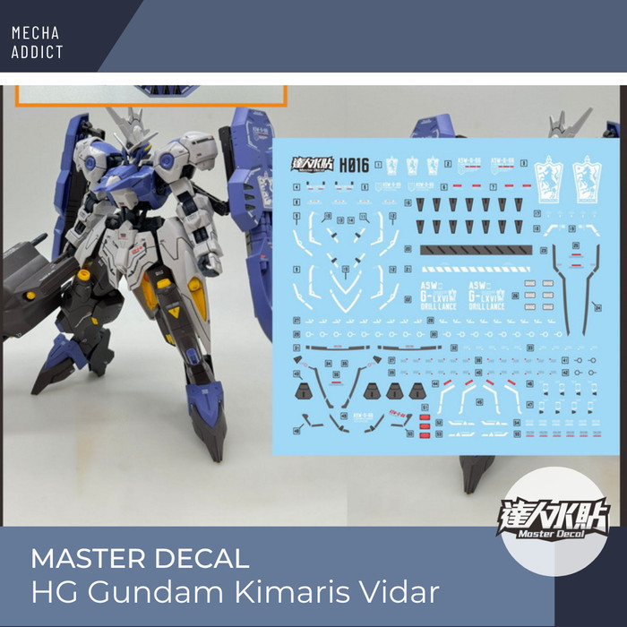 Water Slide Decal HG Kimaris Vidar by Master Decal