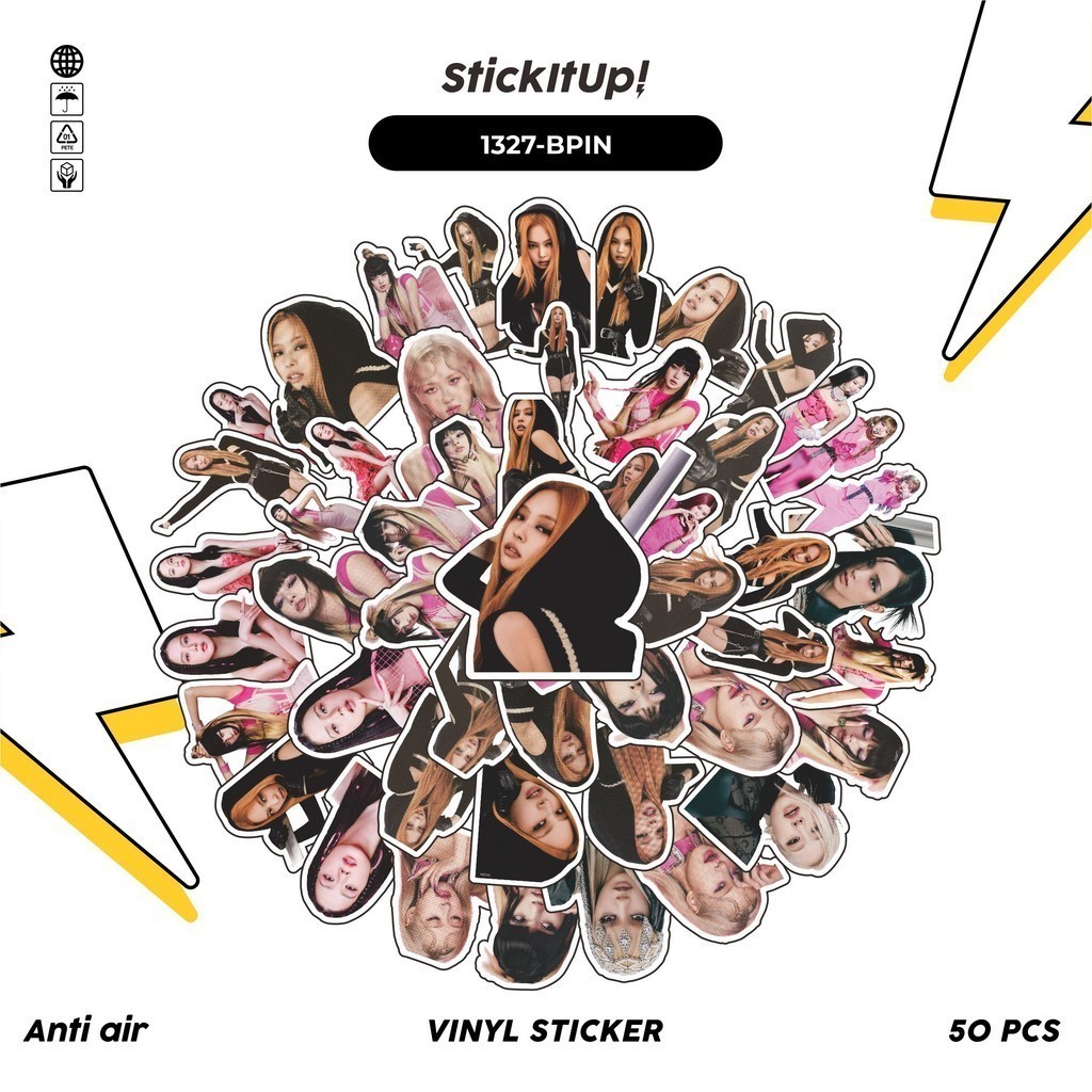

COD✨ 100 Pcs Stiker Blackpink Album ♪ BORN PINK Lucu Anti Air Untuk Dekorasi Notebook Sepeda Skateboard Handphone DIY
