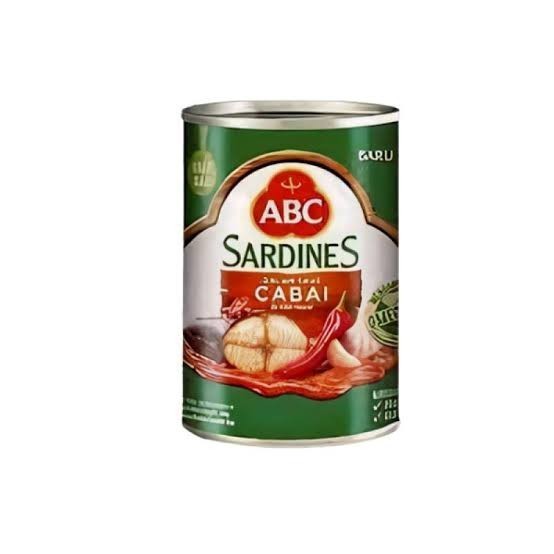 

ABC sardines dalam saus cabai 425g