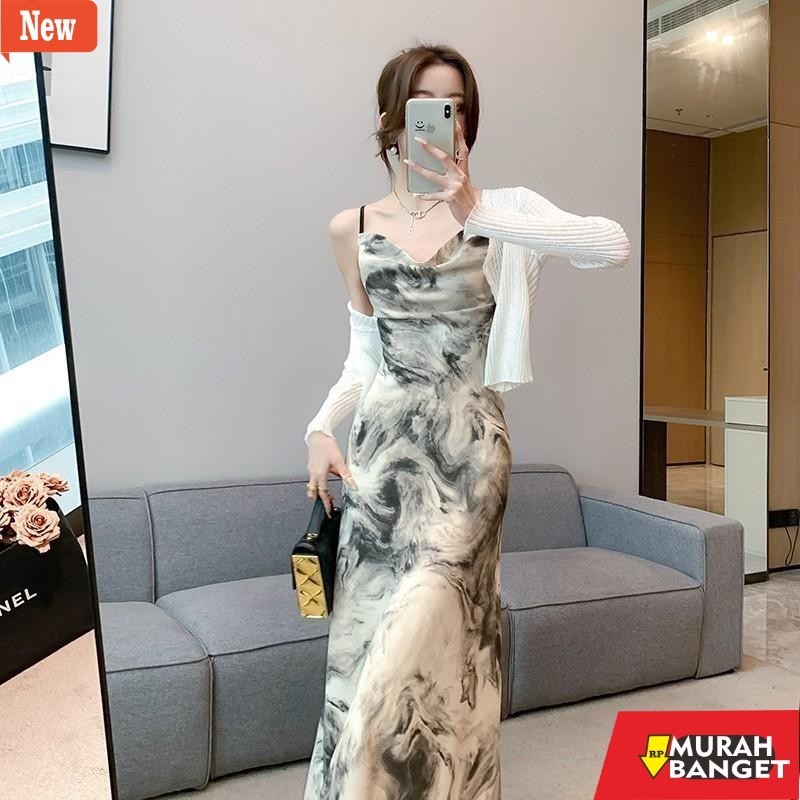 dress wanita kekinian black vintage floral summer dress gray batik long dress sexy dress trendy halt