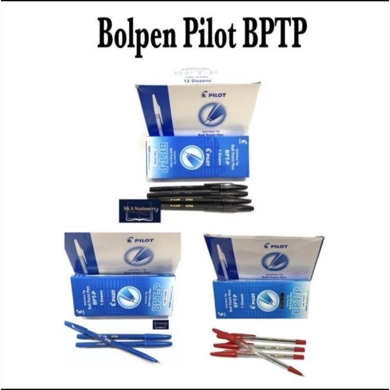 

Pulpen Pilot Bptp Pen Pilot Balpoint (12 Pcs) BEST SELLER!!!