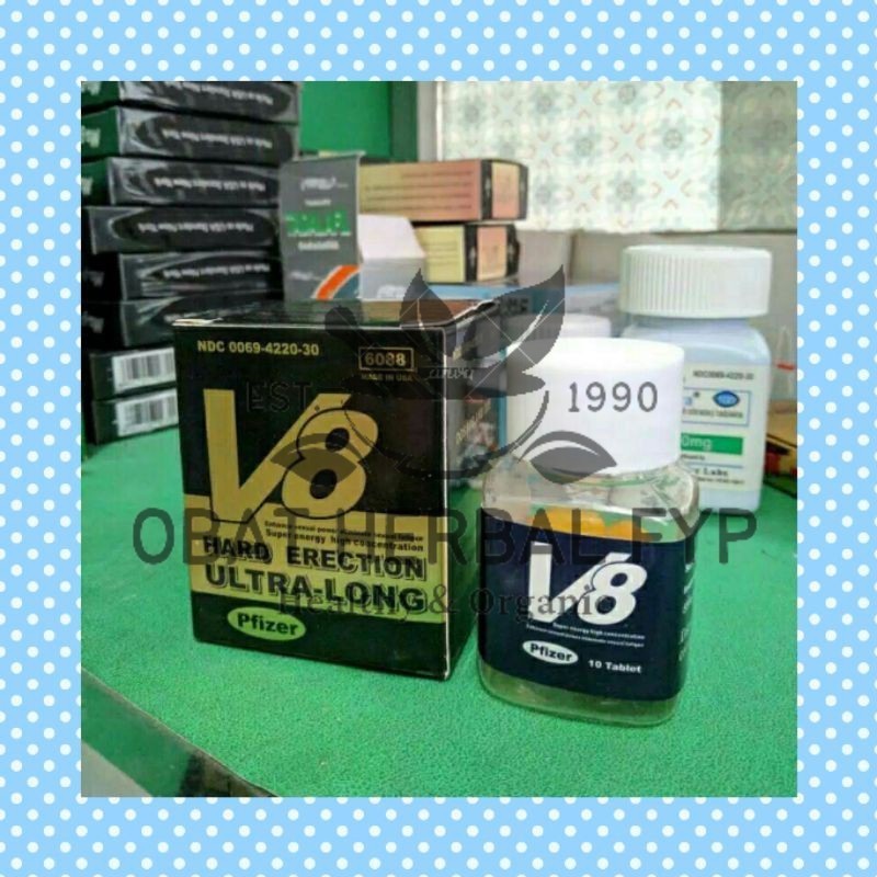 obat kuat herbal V8 suplemen penambah stamina pria dewasa tahan lama asli original(Gratis Ongkir)Fre