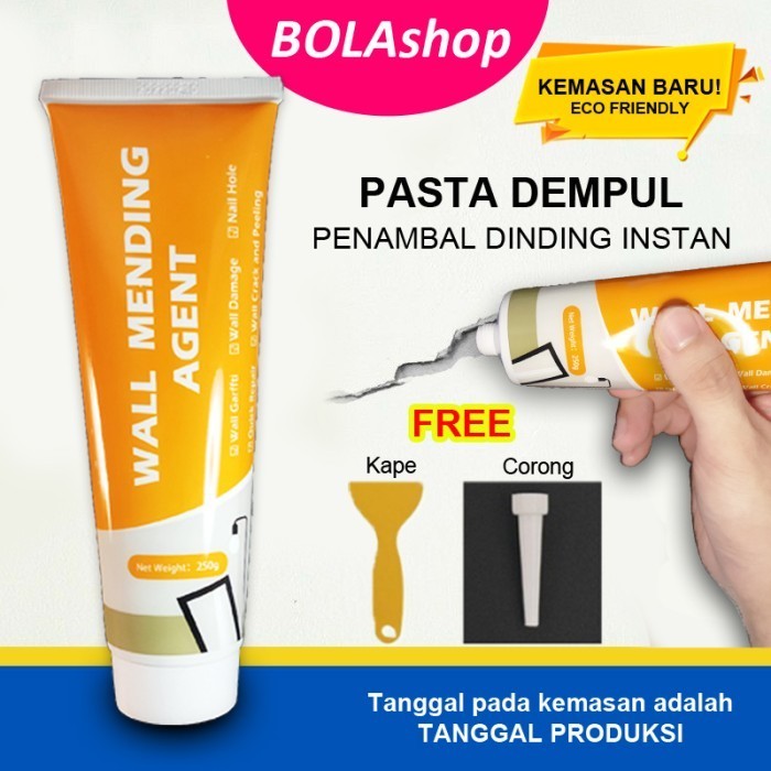 Penambal Dinding Pasta Dempul Wall Repair Cream Instan Waterproof - PASTA DEMPUL