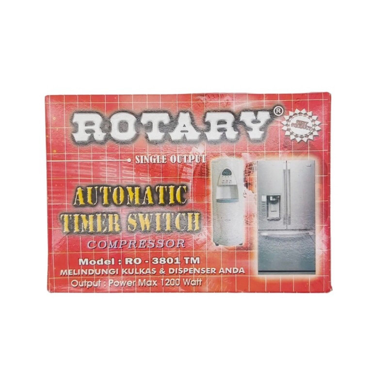 Rotary Kulkas Automatic Timer Switch 1200 Watt Pelindung Kulkas Dan Dispenser