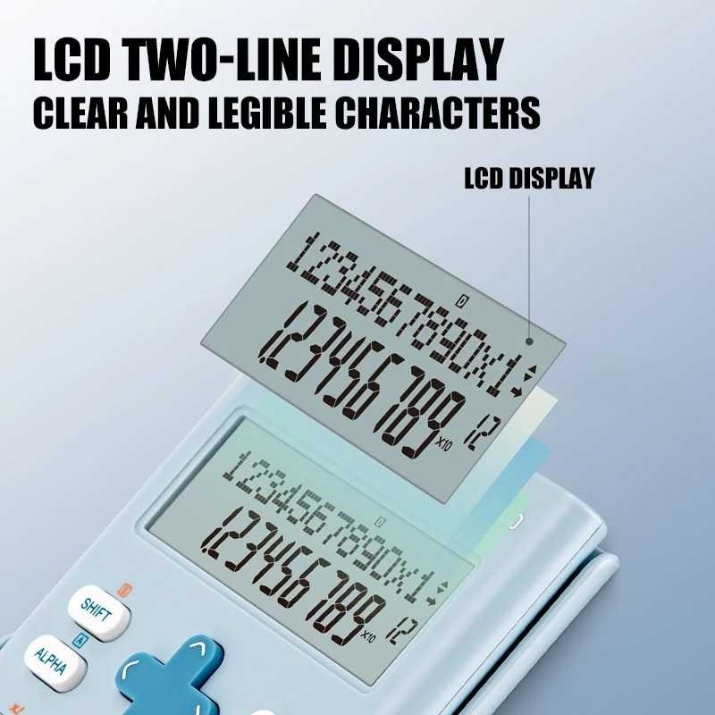 

DELI Kalkulator Saintifik Elektronik Scientific Calculator LCD Display - Deli-1700