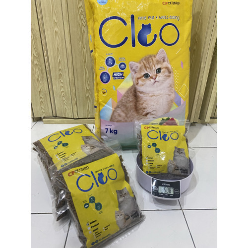 CLEO KITTEN OCEANFISH REPACK makanan kucing cleo repack kitten 1 kg - makanan kucing - makanan kucin