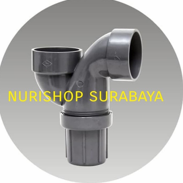 P Trap 3" RUCIKA / Leher angsa / Gulu Banyak/ P-Trap Pvc 3 inch Rucika