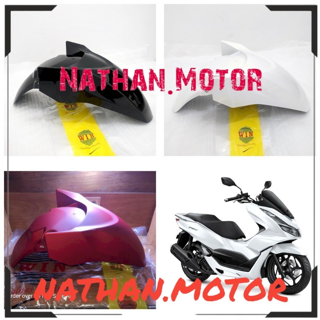 Spakbor Depan New PCX 160 K1Z / e:HEV 2021 2022 2023 | front fender WIN | slebor selebor motor honda