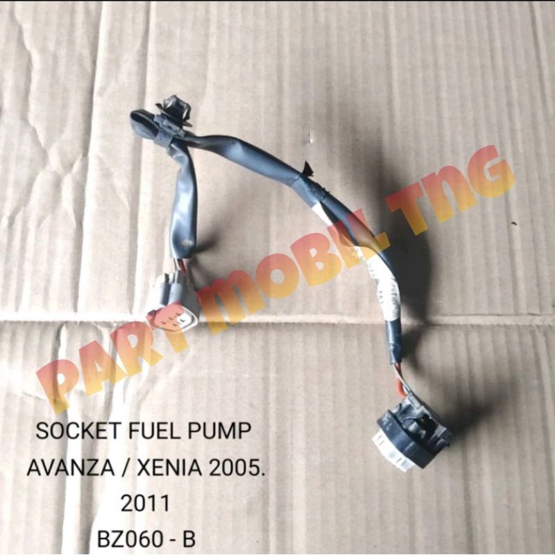 Kabel Soket Socet Fuel Pump Pompa Avanza/Xenia 2005-2011 BZ060-B