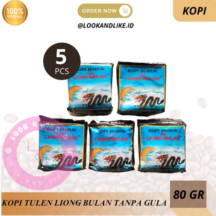 

NW Kopi Liong Bulan Tanpa Gula 80 Gram (Isi 5 Bungkus)