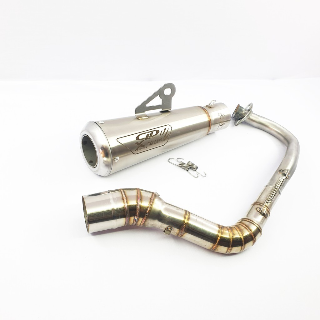 Knalpot Cld x Monster Beat Scoopy Vario 110 Fi New Genio Beat karbu Vario 125 New Vario 150 Beat fi 