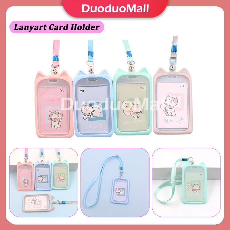 

Lanyart Card Holder /Lanyard Card Holder Motif Kucing
