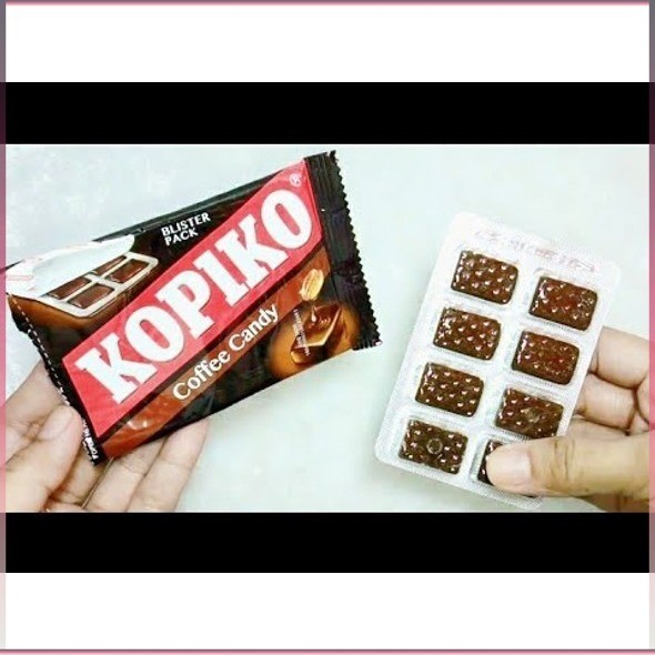 

Kopiko Permen Blister Pack Coffee Candy Sugar Free 24Gr 1 Pack 8Pcs Biji Kopi Susu Cappucino Kaleng Dus Kiloan Toples