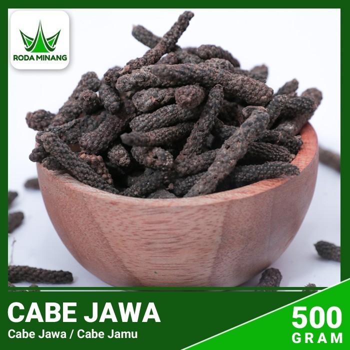 

TERJUAL Cabe Jawa Kering utuh Long Pepper Cabe Jamu Rempah - 500 Gram