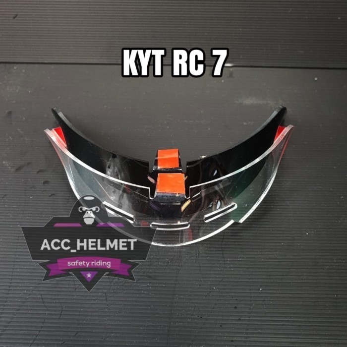 Spoiler Helm KYT RC7 / Spoiler KYT RC 7 | AKRILIK
