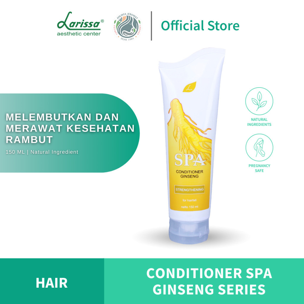 Larissa Conditioner Spa Ginseng - Untuk Perawatan Rambut Rontok