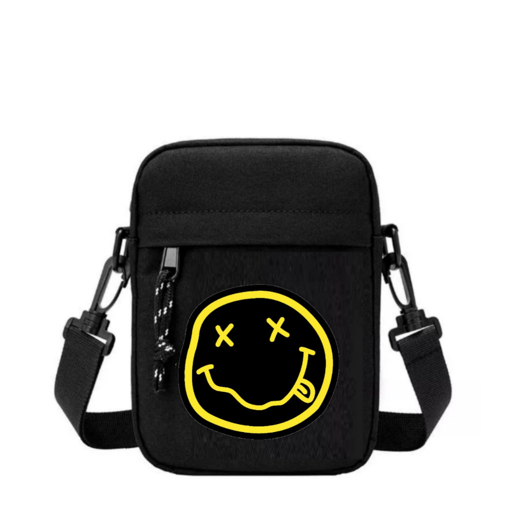 TAS SELEMPANG Mini PRIA murah distro anti air waterproof keren kekinian kerja simpel original sling 