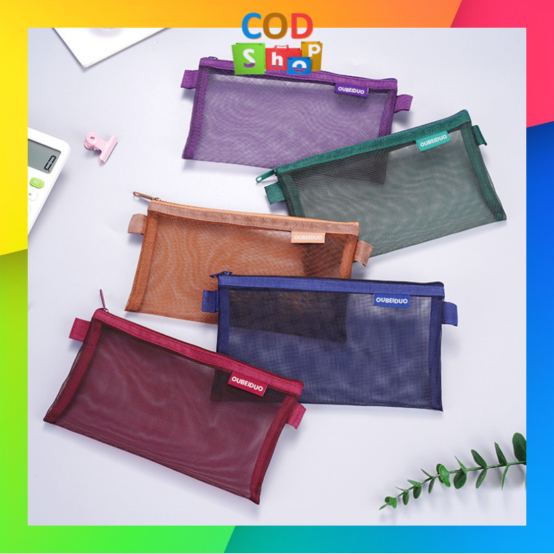 

COD - S6227 Pouch Resleting Kapasitas Besar / Tempat Pensil Sekolah Anak