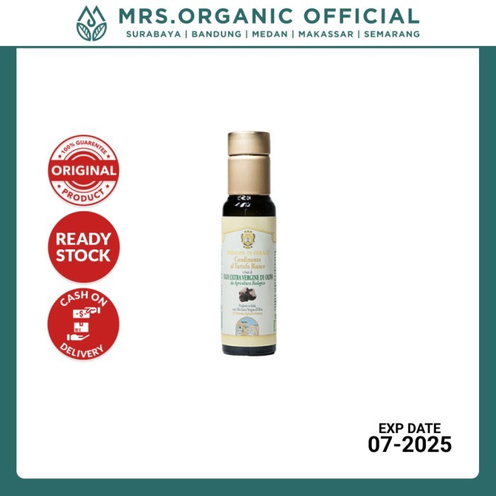 

Minyak Zaitun MEDITERRANEA Foods Organic Extra Virgin Olive Oil White Truffle Jamur Putih 100ml