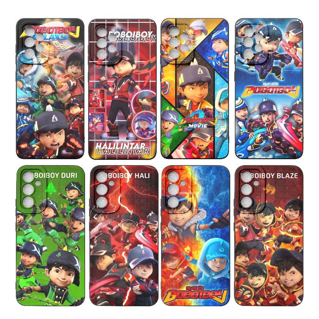 Casing Boboiboy Samsung A15 A16 A23 A24 A25 A26 A32 A06 A05s A04s A04e A03 Case Pelindung Hp Estetik