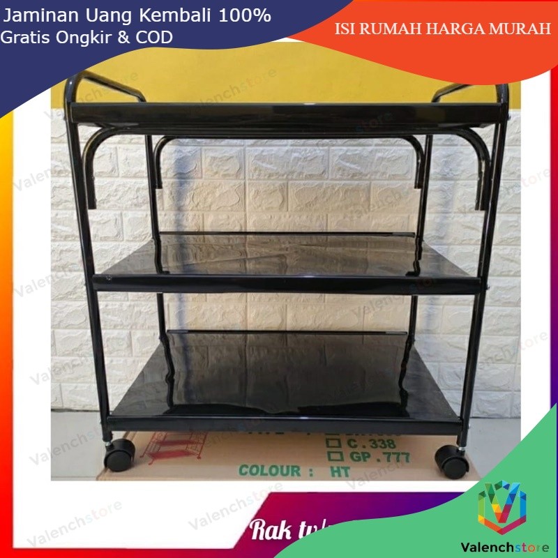 TERBARU rak tv valenchstore, rak galon , rak buku, rak tv besi dx300 , rak tv serbaguna/ rak