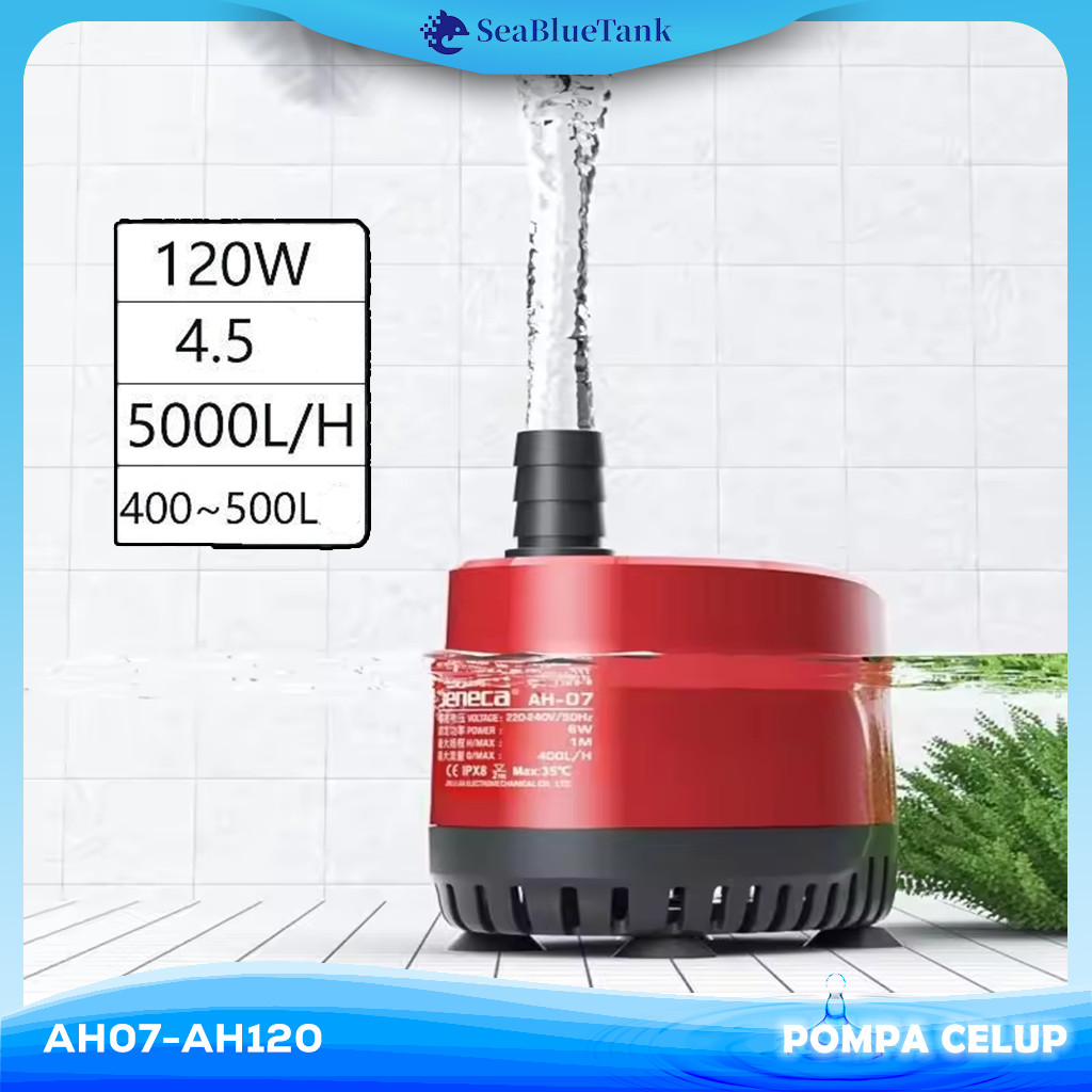 SBT Pompa Celup Hidroponik Pompa Air AH07/AH11/AH15/AH20/AH35