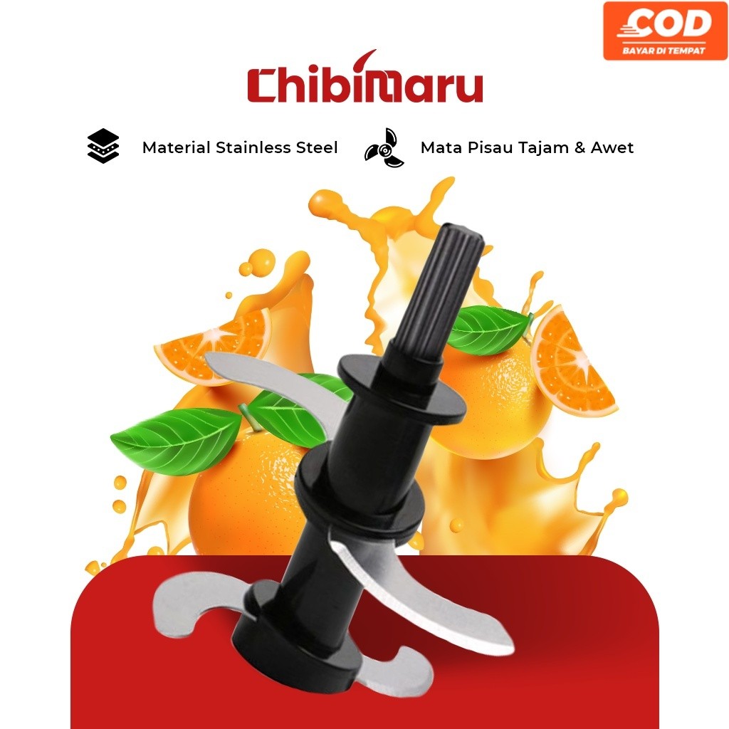 Mata Pisau Blender Tajam Cutter Blender Quatre Juicer Kapsul Mata Pisau Original