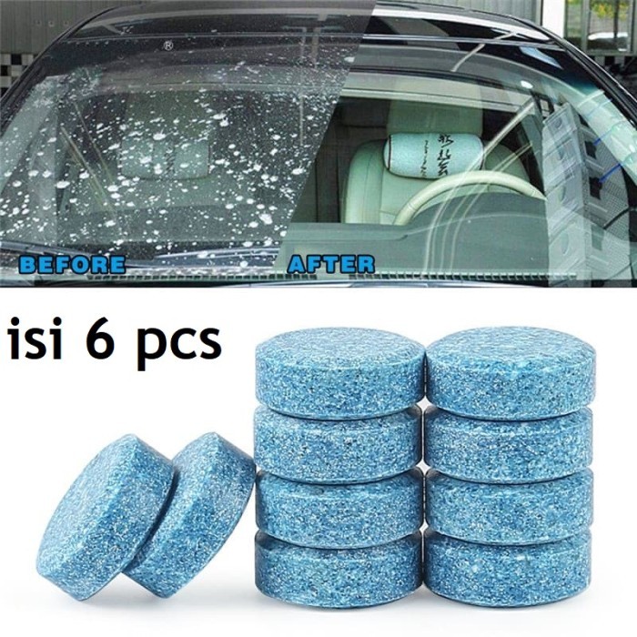 

Tablet Sabun Pembersih Wiper Kaca Mobil Auto Windscreen Cleaner Compac