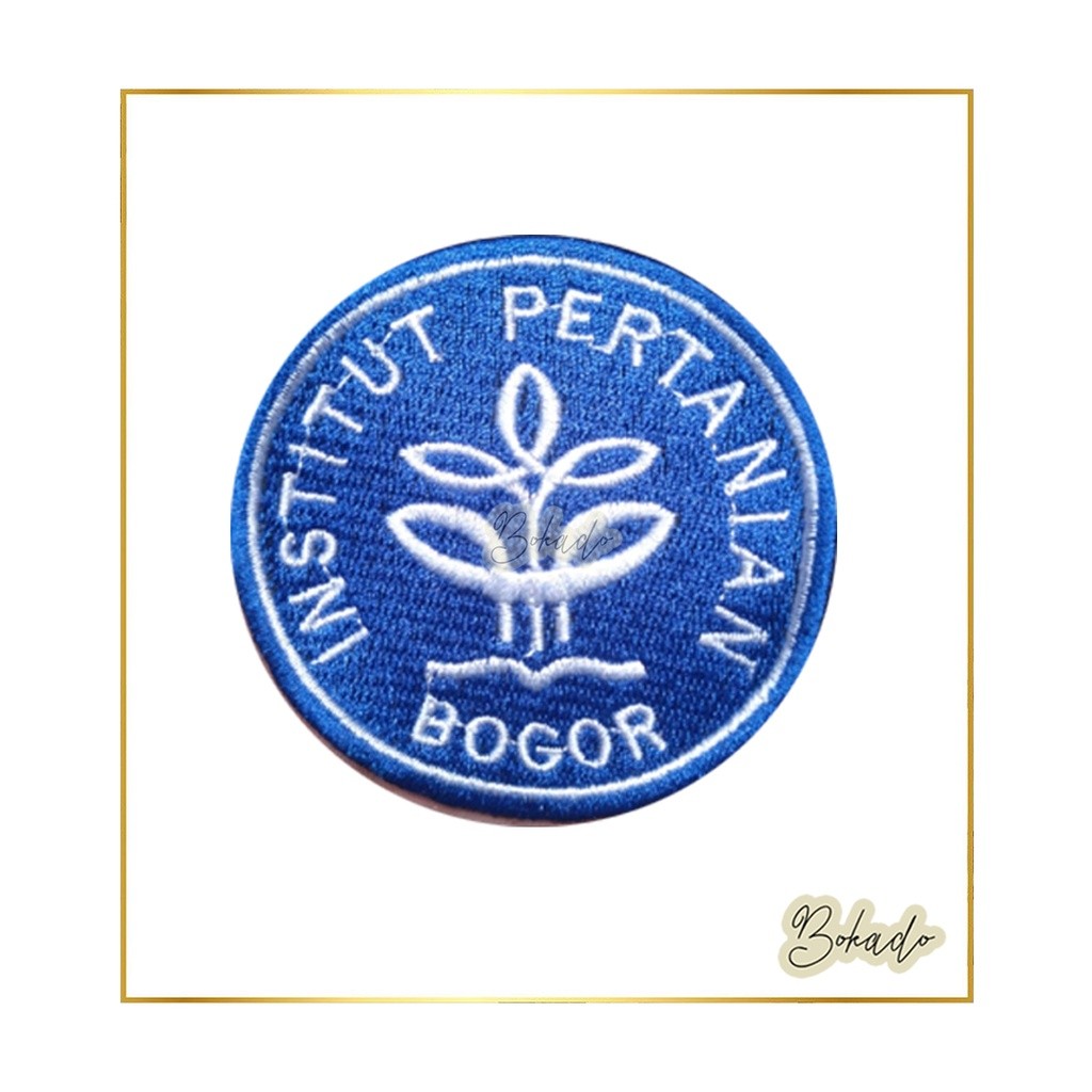 Bordir Tambahan Logo Bordir Kampus / Custom Bordir Langsung Ke Kain