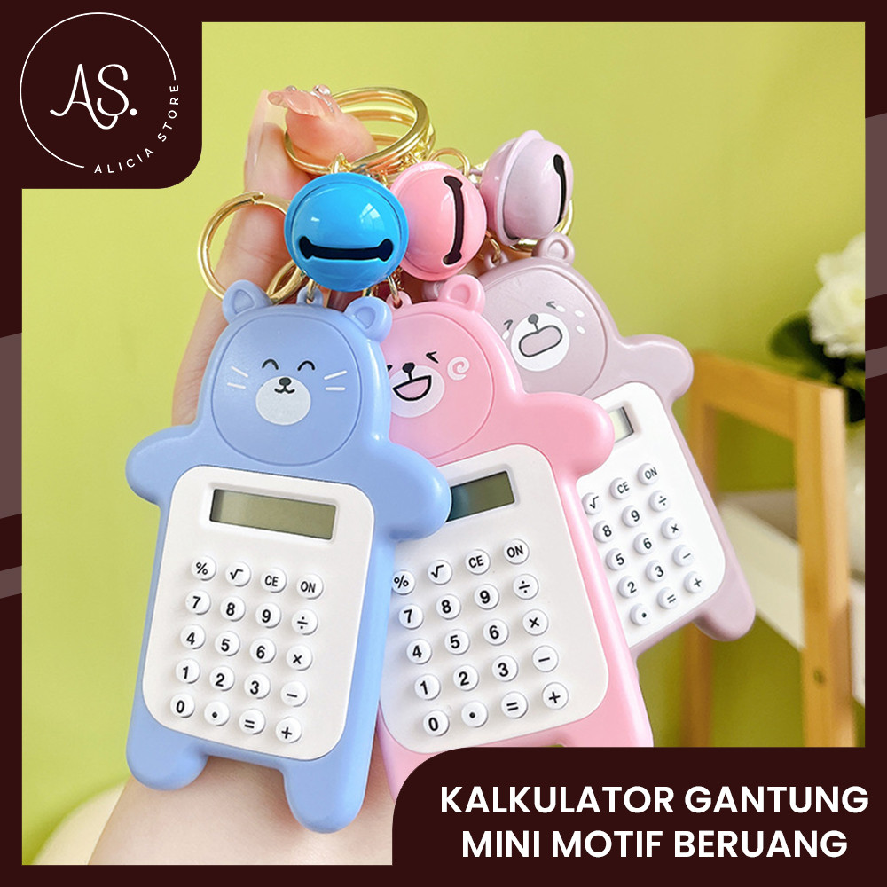 

AS Kalkulator Gantungan Mini Lucu Motif Beruang