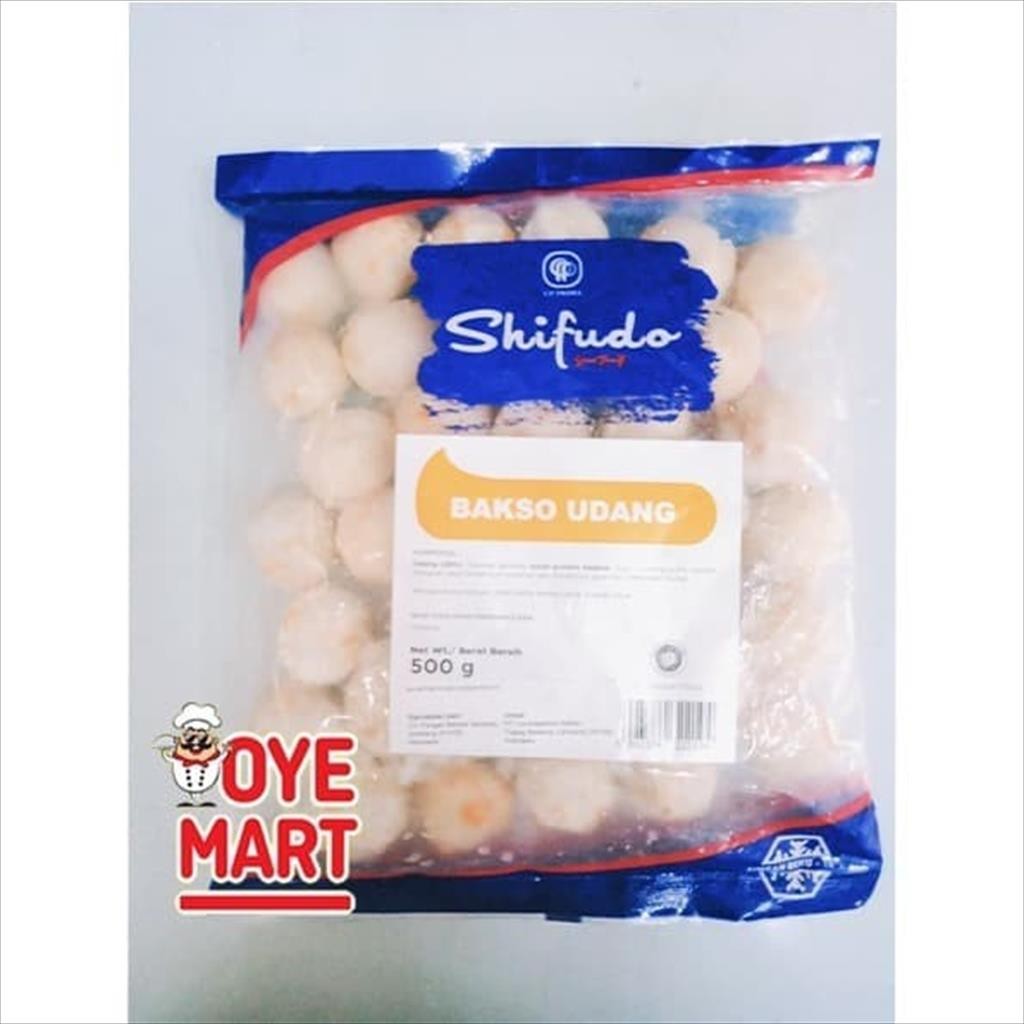 

SHIFUDO BAKSO UDANG 500GR BASO UDANG