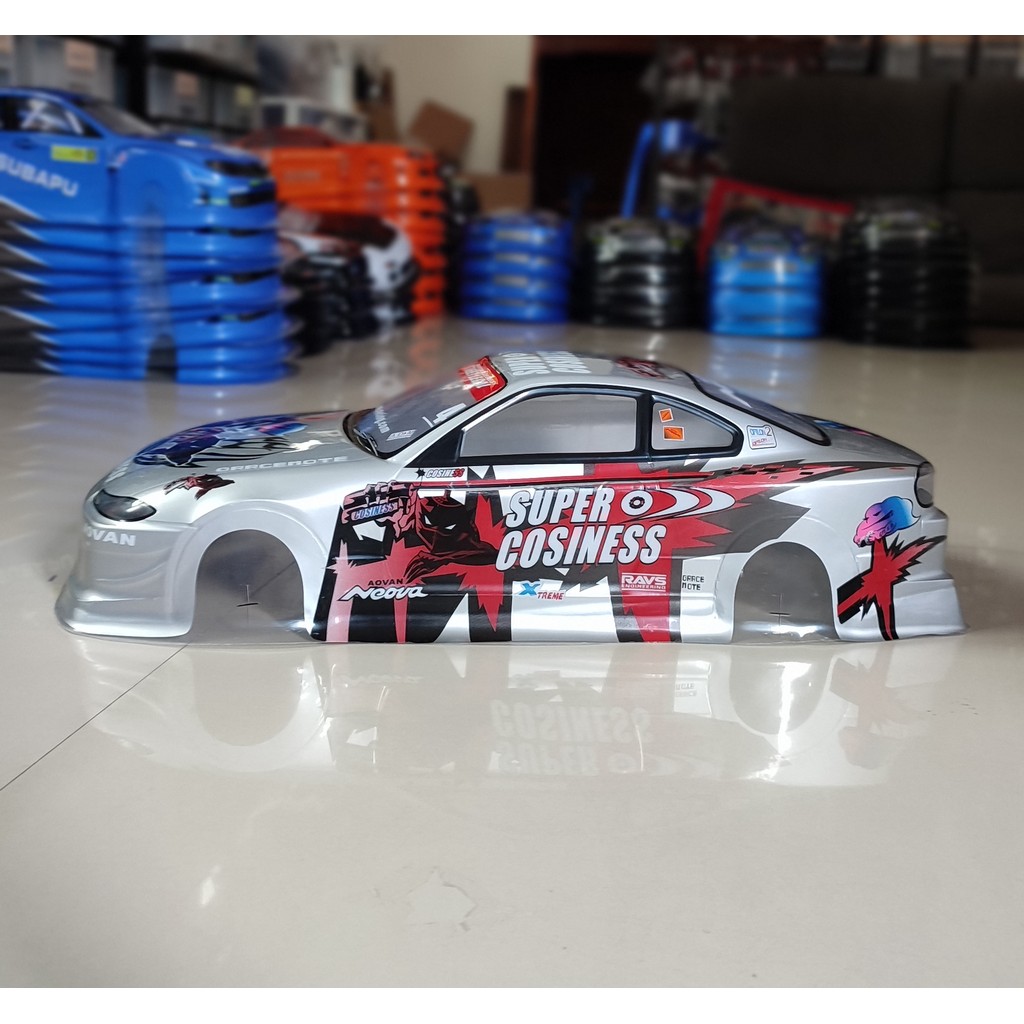 Body RC Onroad Rally Nissan Advan Skala 1/10