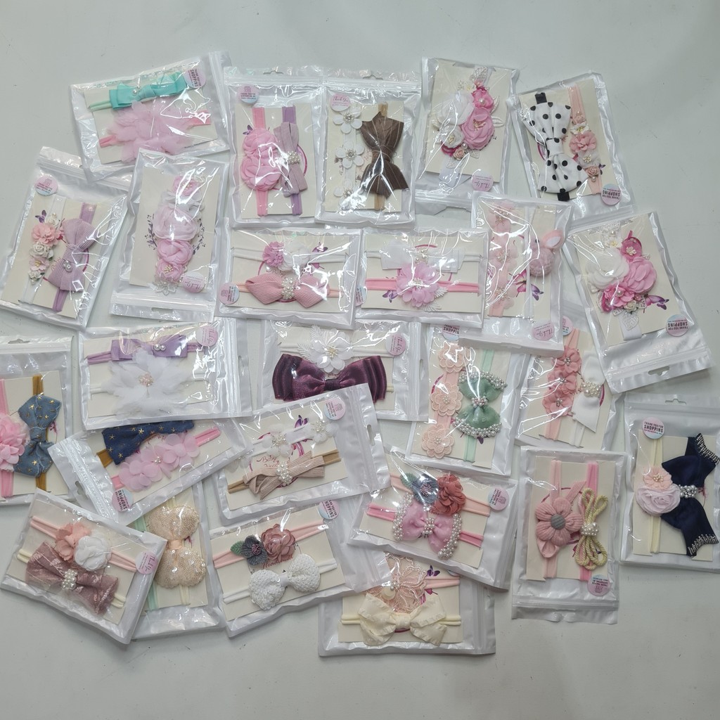 aksesoris headband bando anak bayi perempuan newbrn baru lahir